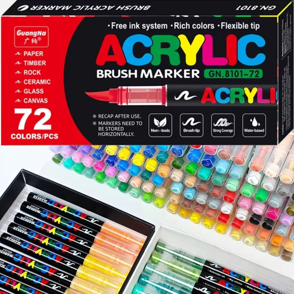 Copic Marker Classic - Pennarelli Acrilici 12/24/36/48/60/72/100/120 Colori, per Fai-da-Te,