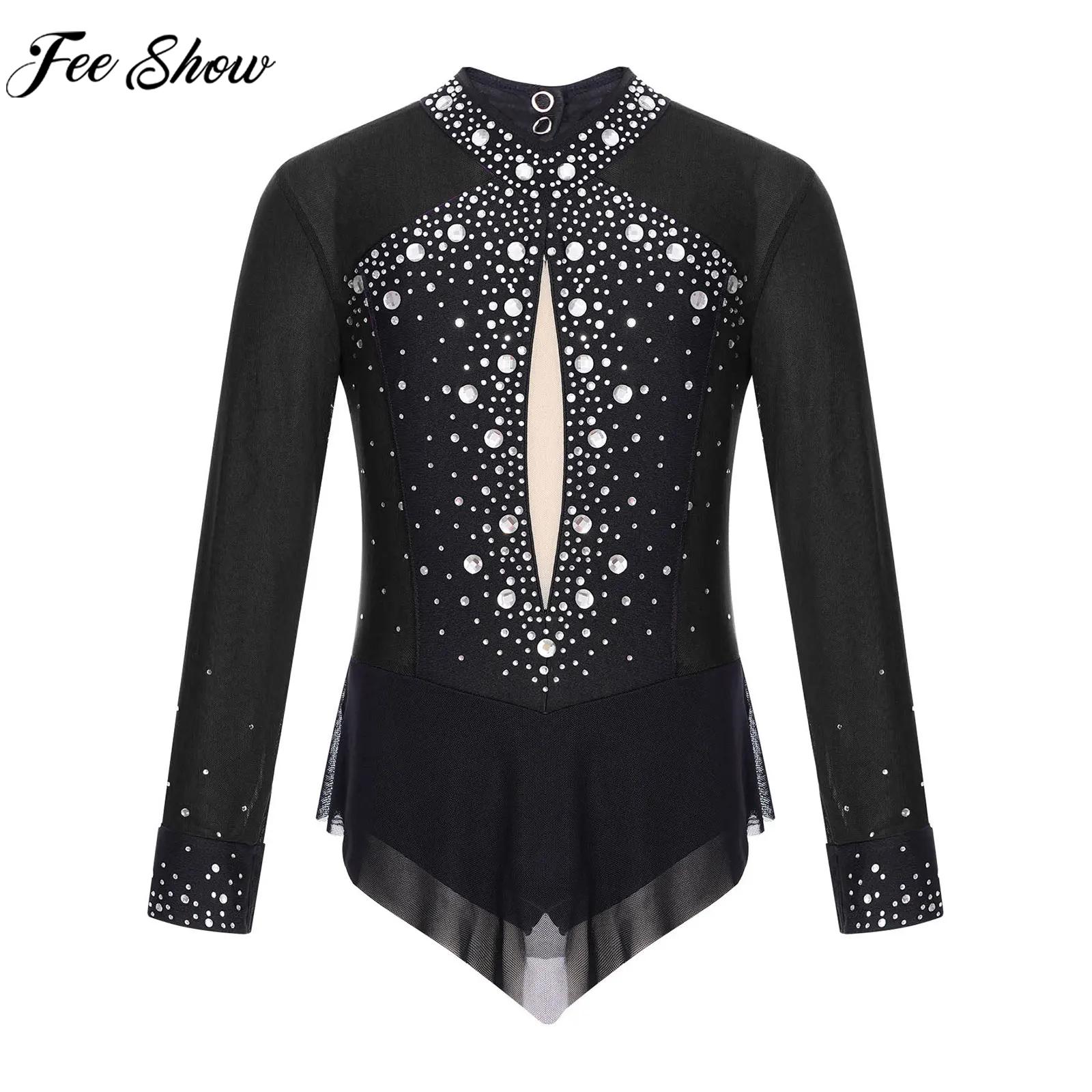 Rhinestone Banding Trim - Costume da pattinaggio di figura per