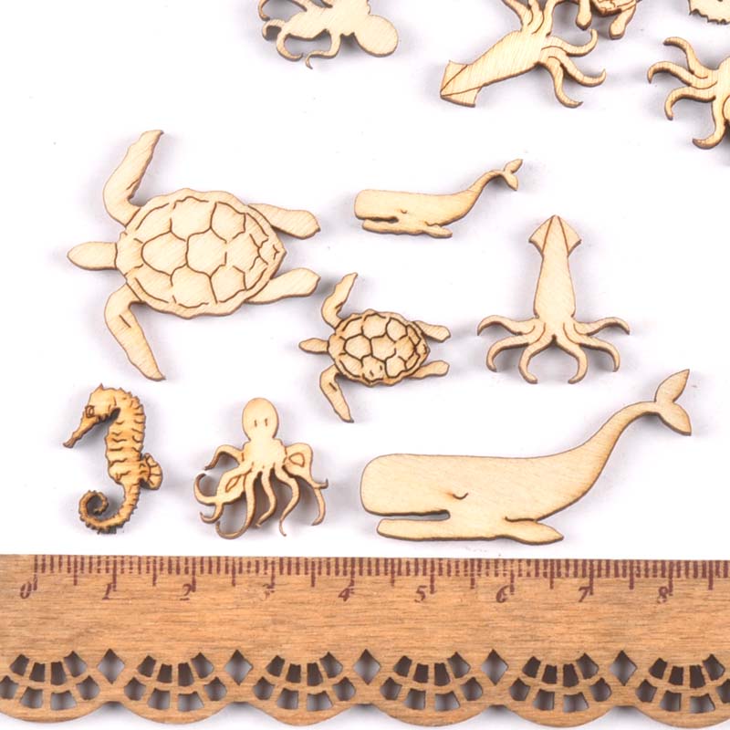 20 Pz 25-40mm Tartaruga Marina - Craft Embellishment recensione e prezzo