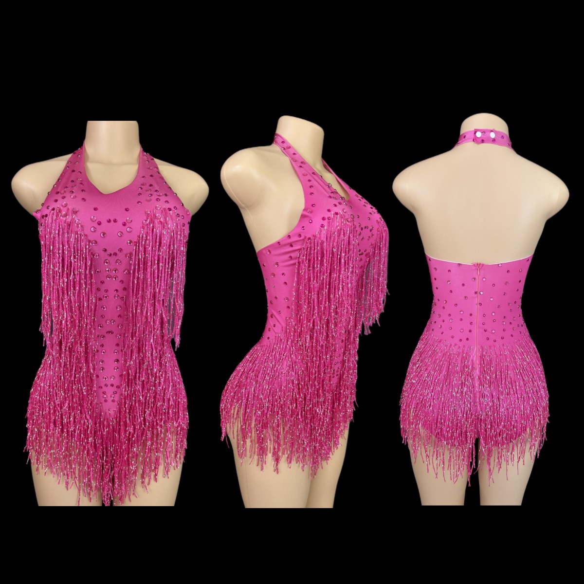 Body con frange con strass sci - Rhinestone Banding Trim recensione e prezzo
