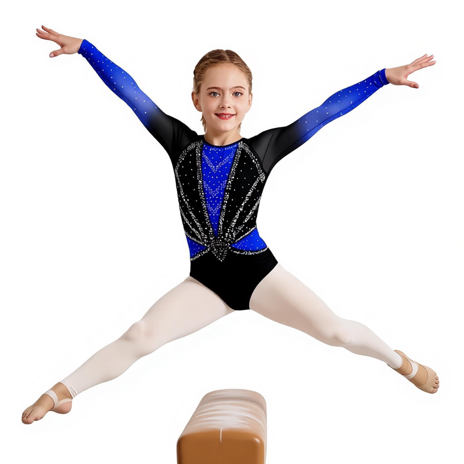 Body da Ginnastica Ritmica per - Rhinestone Banding Trim recensione e prezzo