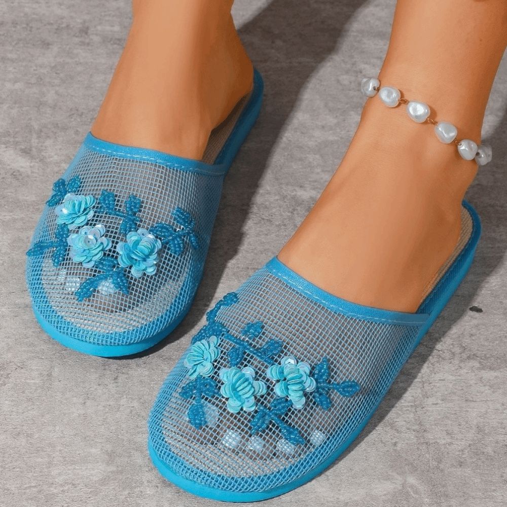 Sandali Casual con Ricamo Flor - Embroidery Embellishments recensione e prezzo