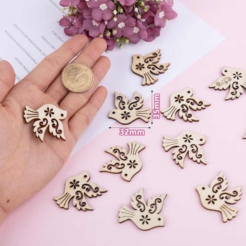 50 pezzi di decorazioni in leg - Craft Embellishment recensione e prezzo