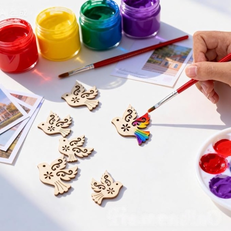 50 pezzi di decorazioni in leg - Craft Embellishment recensione e prezzo