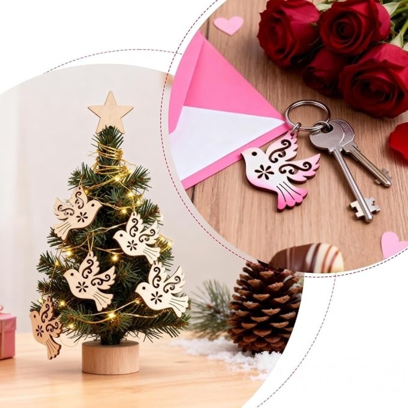 50 pezzi di decorazioni in leg - Craft Embellishment recensione e prezzo