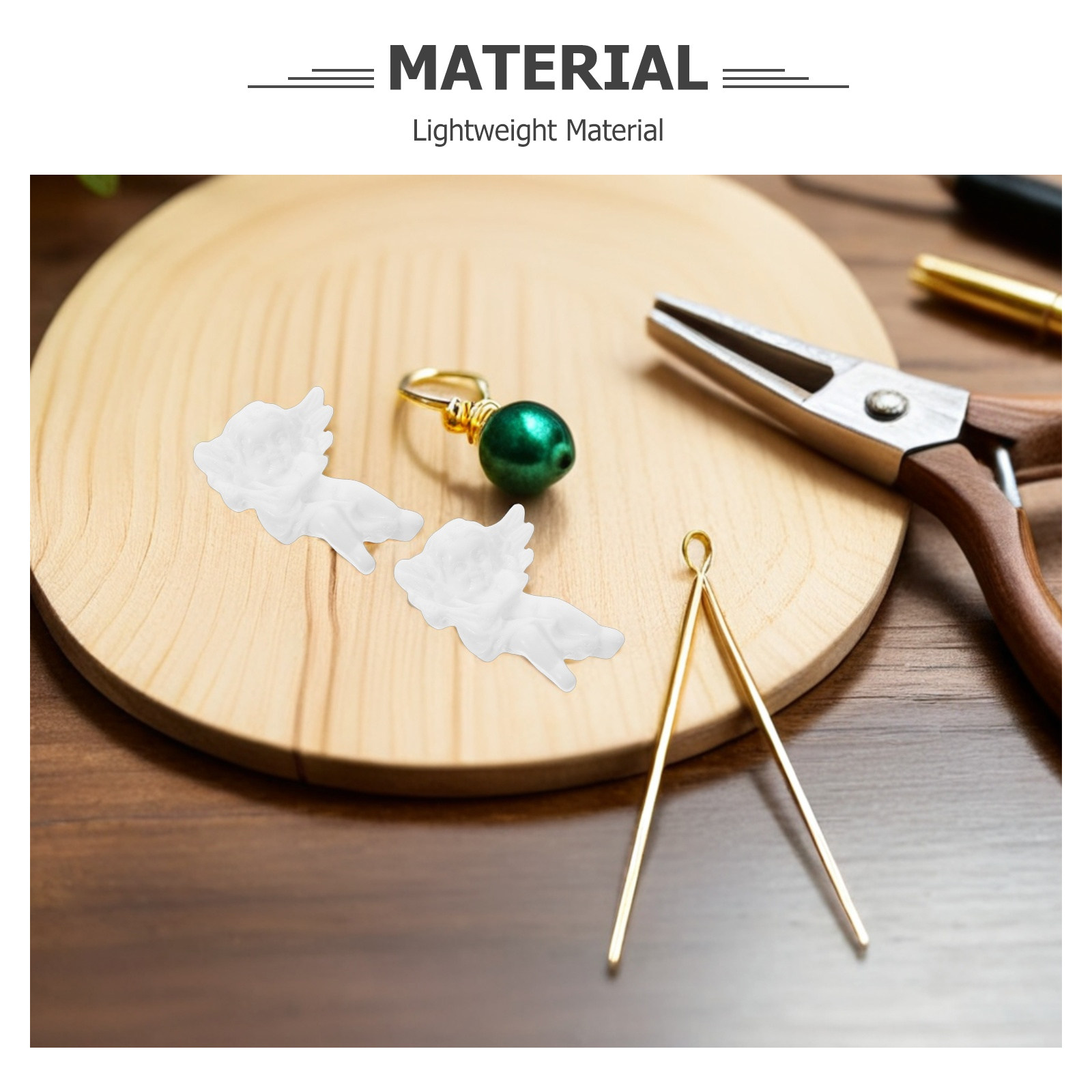 100 pezzi di miniature di ange - Christmas Craft Embellishment recensione e prezzo